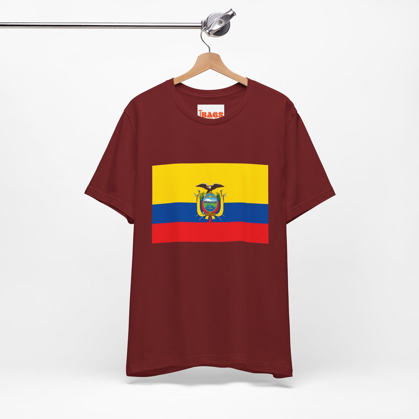 Ecuador Flag on T-shirt