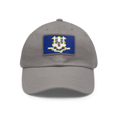 Connecticut Leather Patch Hat