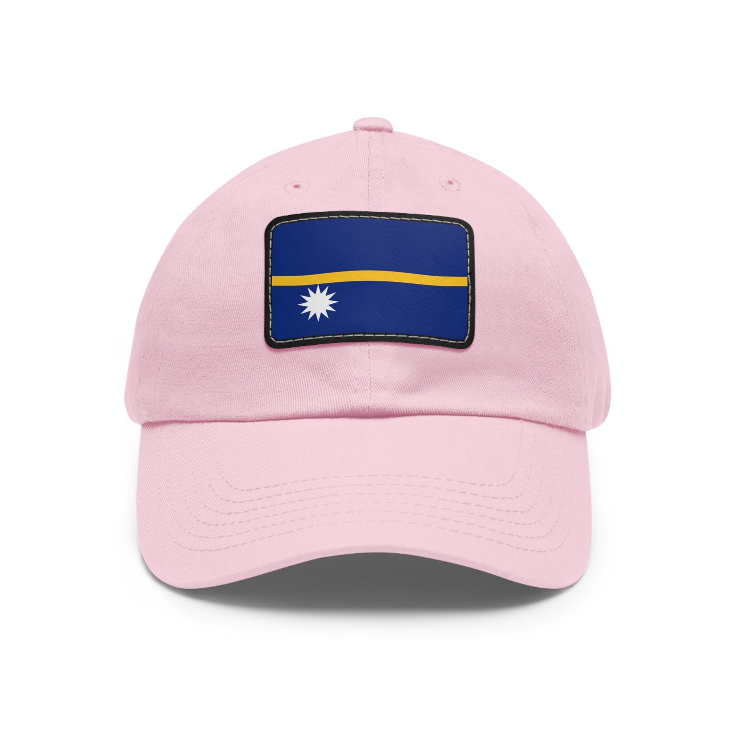 Nauru Leather Patch Hat