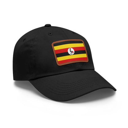 Uganda Leather Patch Hat