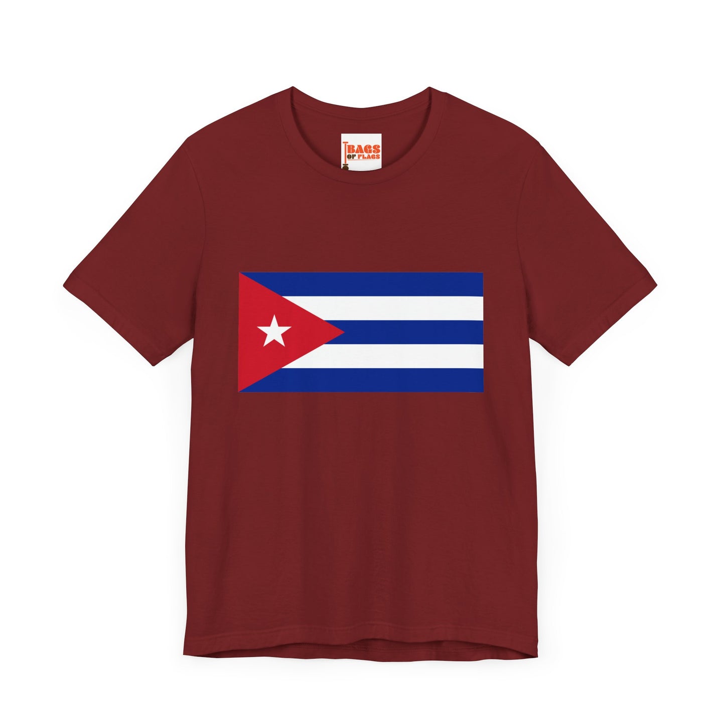 Cuba Flag on T-shirt