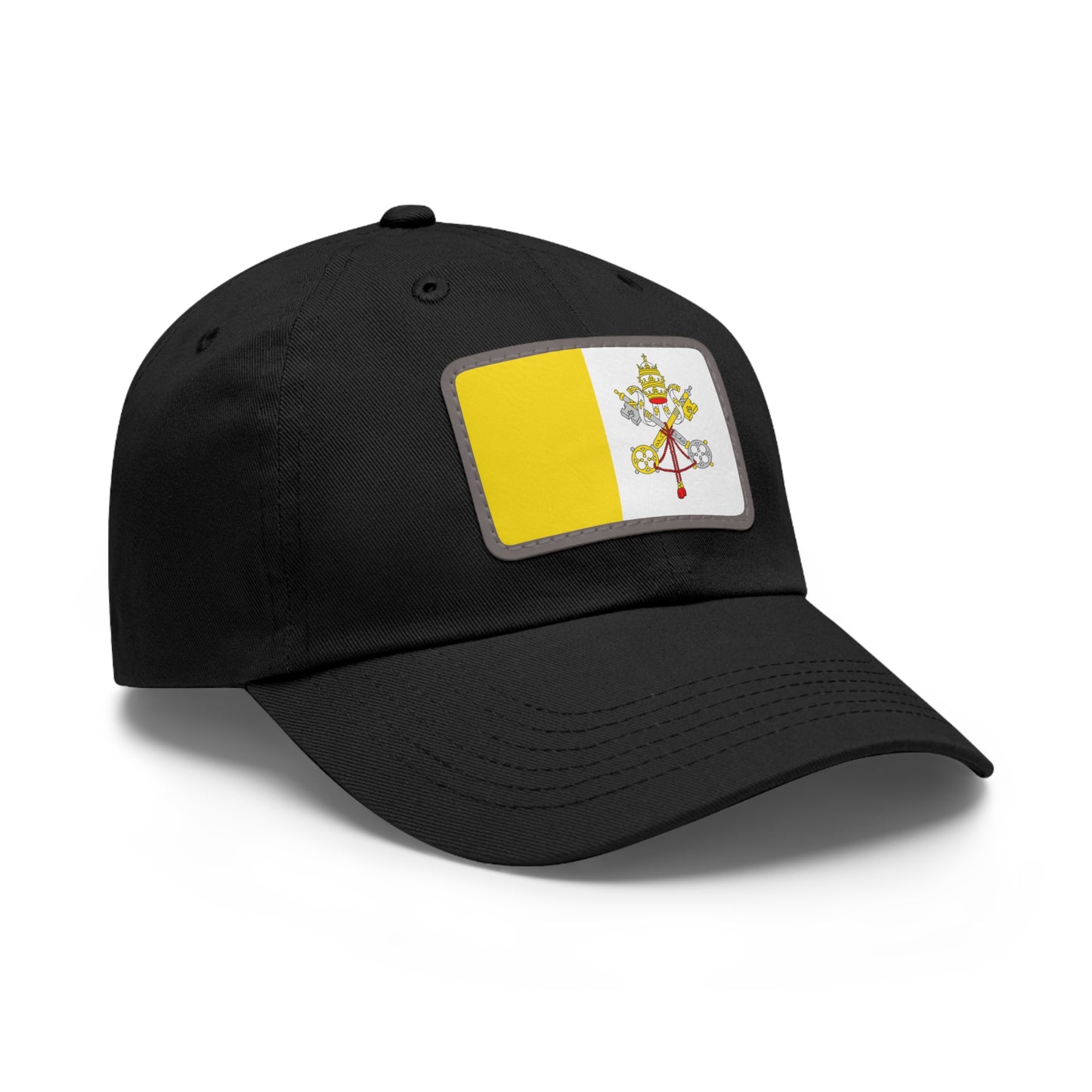 Vatican City Leather Patch Hat