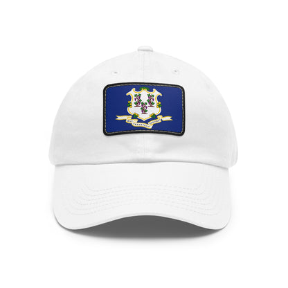 Connecticut Leather Patch Hat