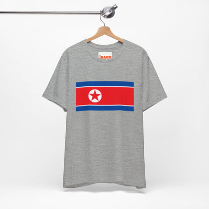 North Korea Flag on T-shirts