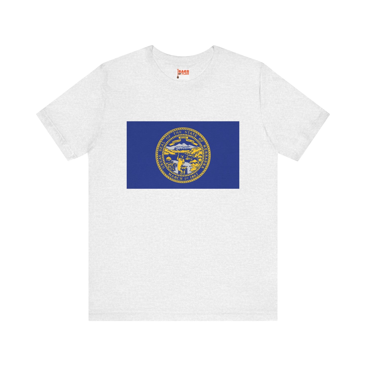 Nebraska Flag T-shirts