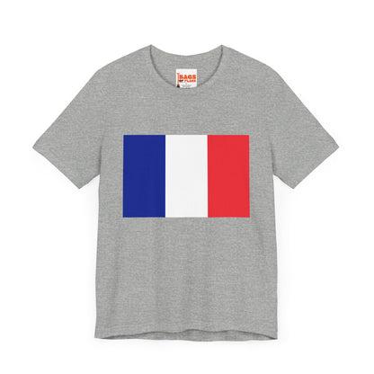 France Flag on T-shirt