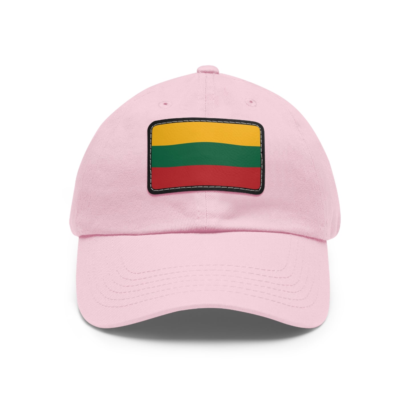 Lithuania Leather Patch Hat