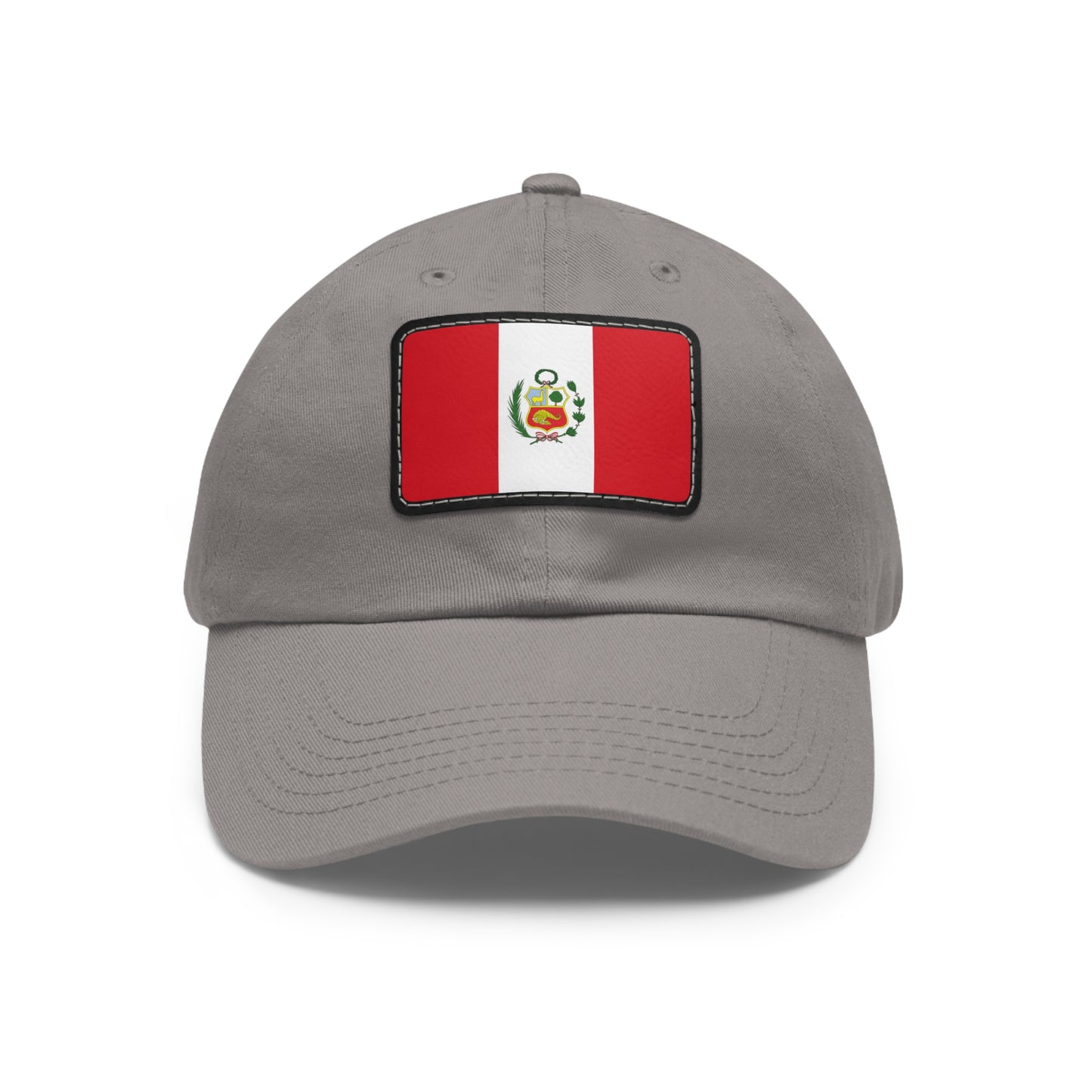 Peru Leather Patch Hat