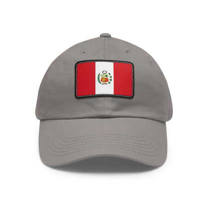 Peru Leather Patch Hat