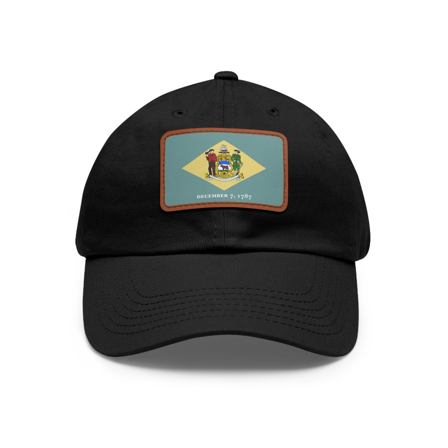 Delaware Leather Patch Hat