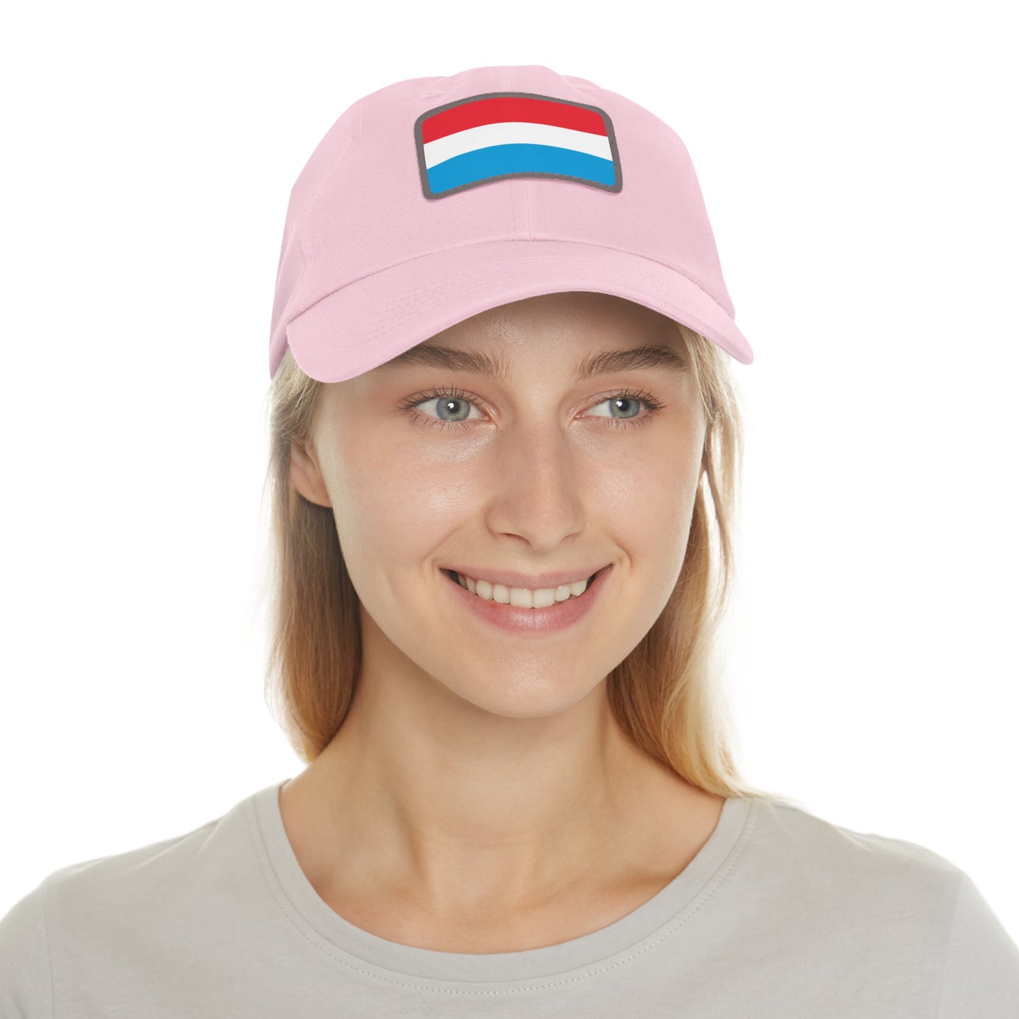 Luxembourg Leather Patch Hat