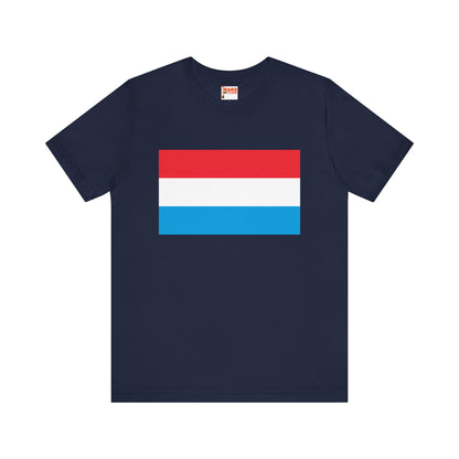 Luxembourg Flag on T-shirt