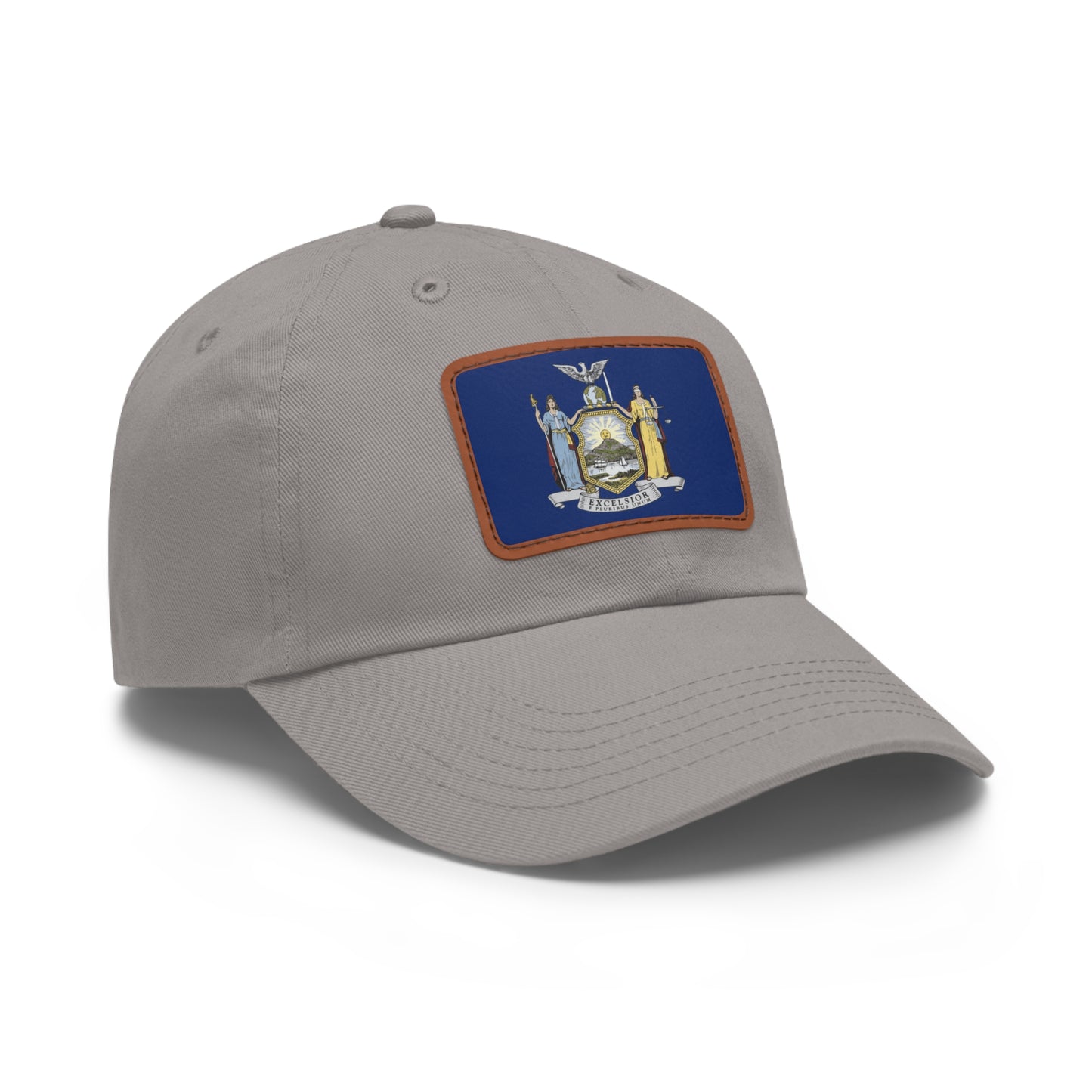 New York Leather Patch Hat