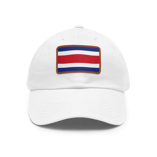 Costa Rica Leather Patch Hat