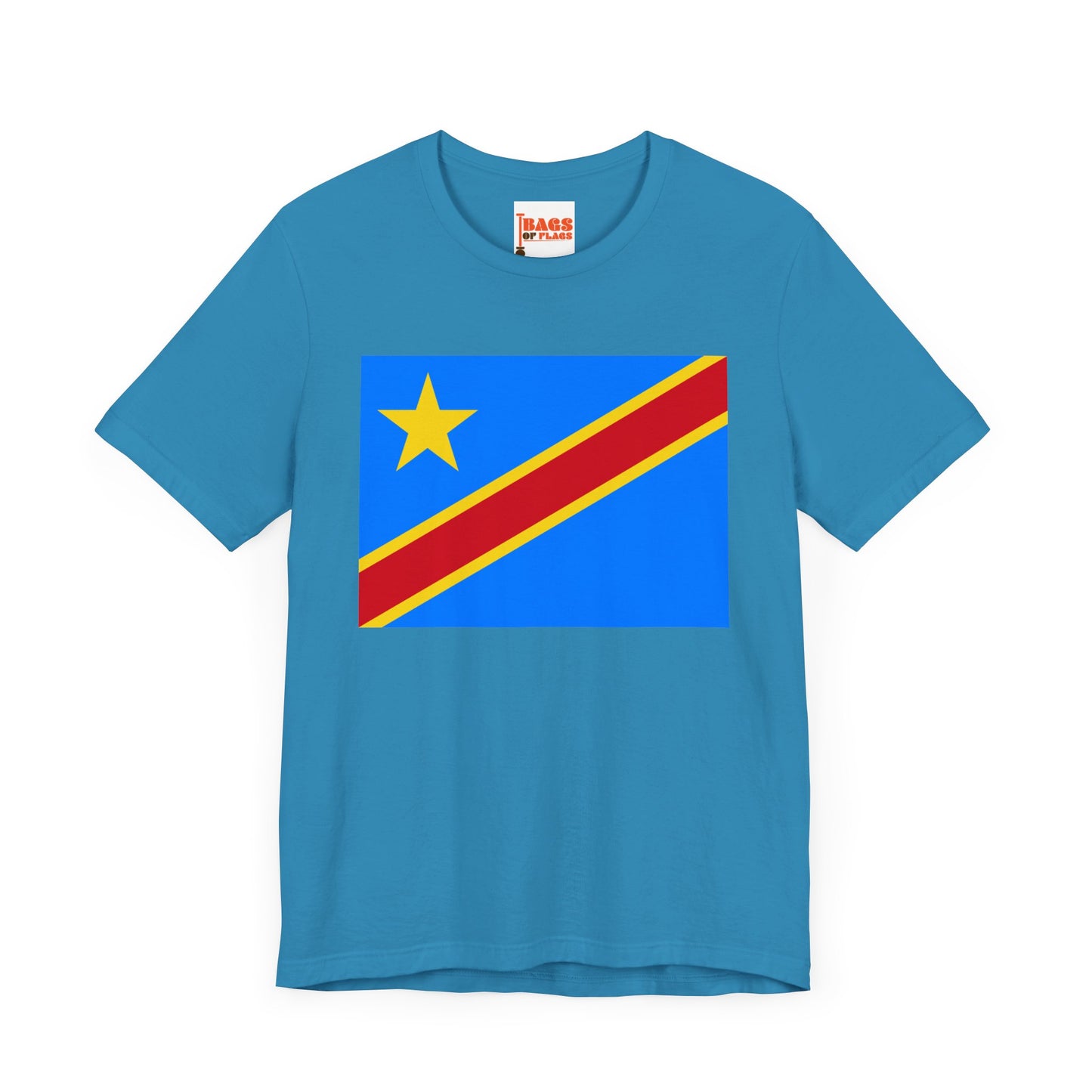 Democratic Republic of Congo Flag on T-shirt