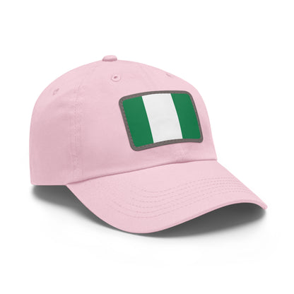 Nigeria Leather Patch Hat