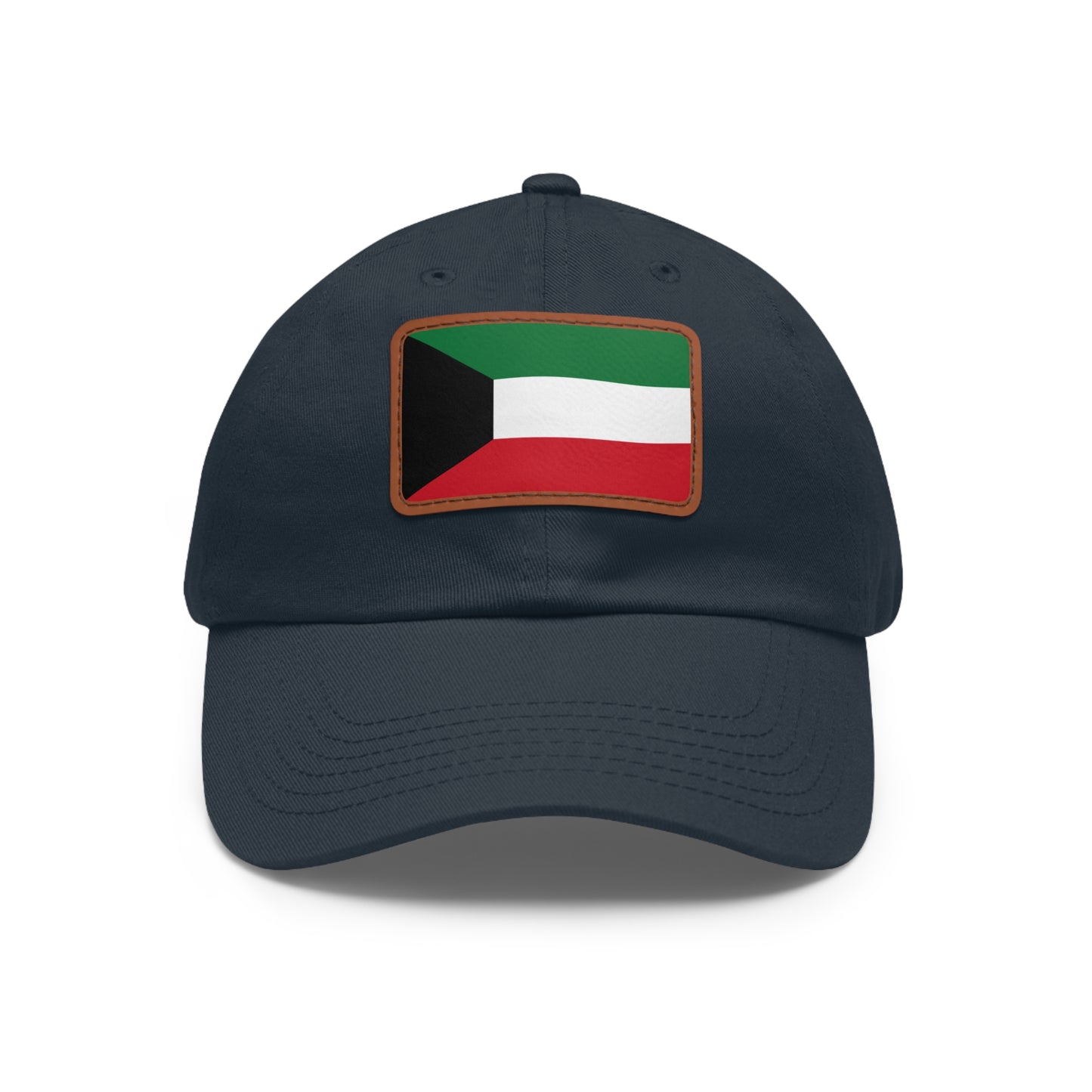 Kuwait Leather Patch Hat