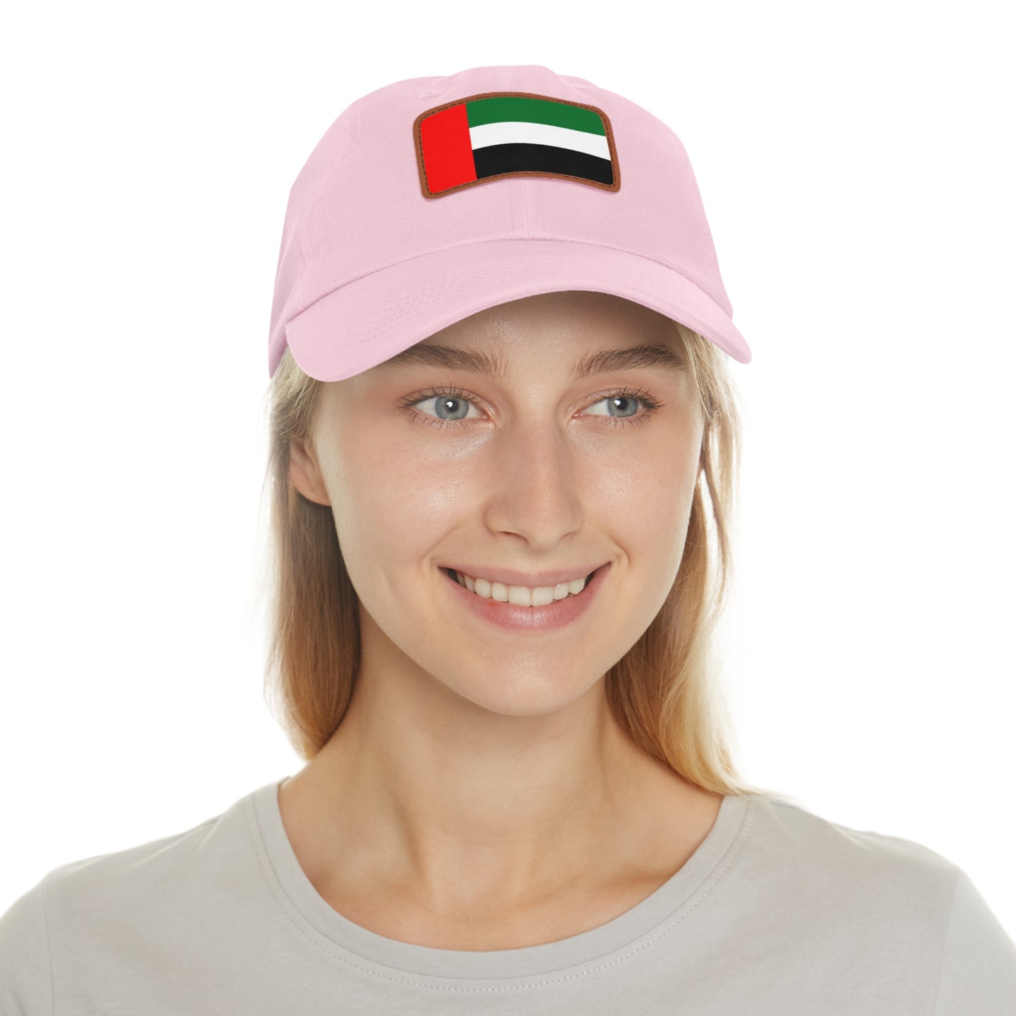 United Arab Emirates Leather Patch Hat