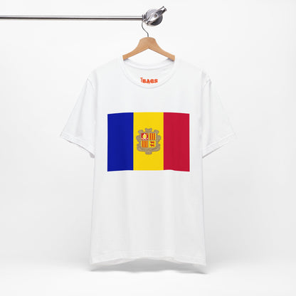 Andorra Flag on T-shirt