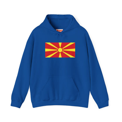 North Macedonia Flag Hoodies