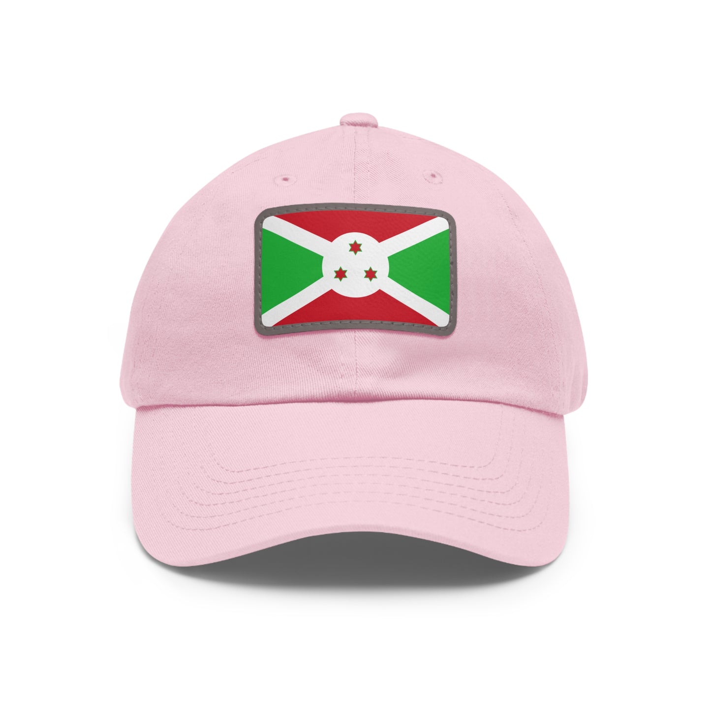 Burundi Leather Patch Hat