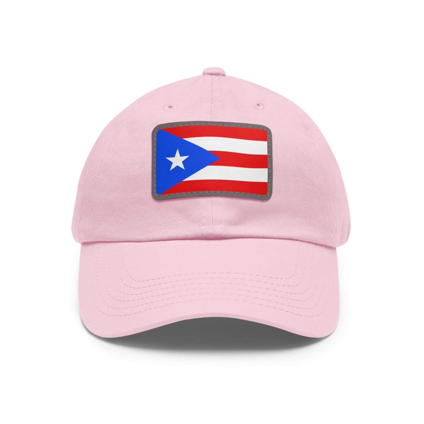 Puerto Rico Leather Patch Hat