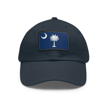 South Carolina Leather Patch Hat