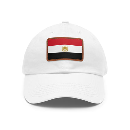 Egypt Leather Patch Hat