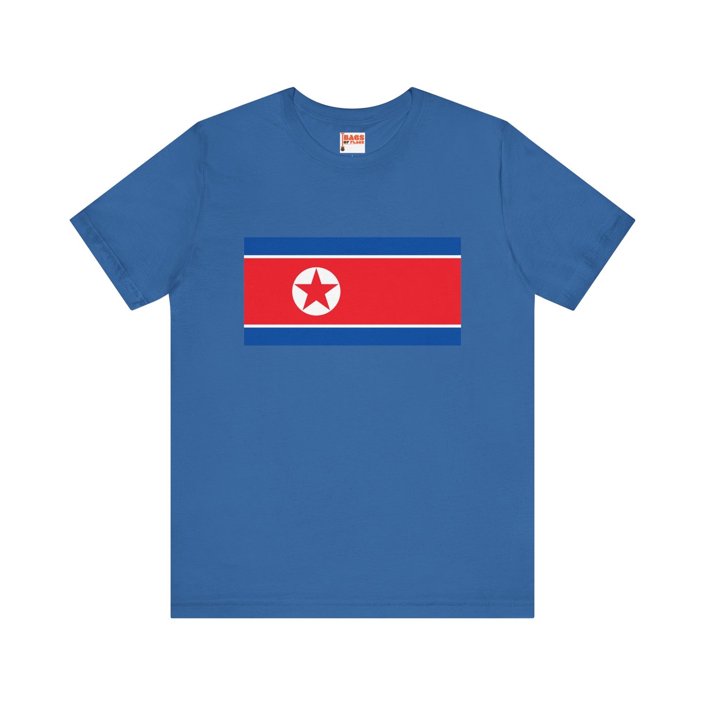 North Korea Flag on T-shirts
