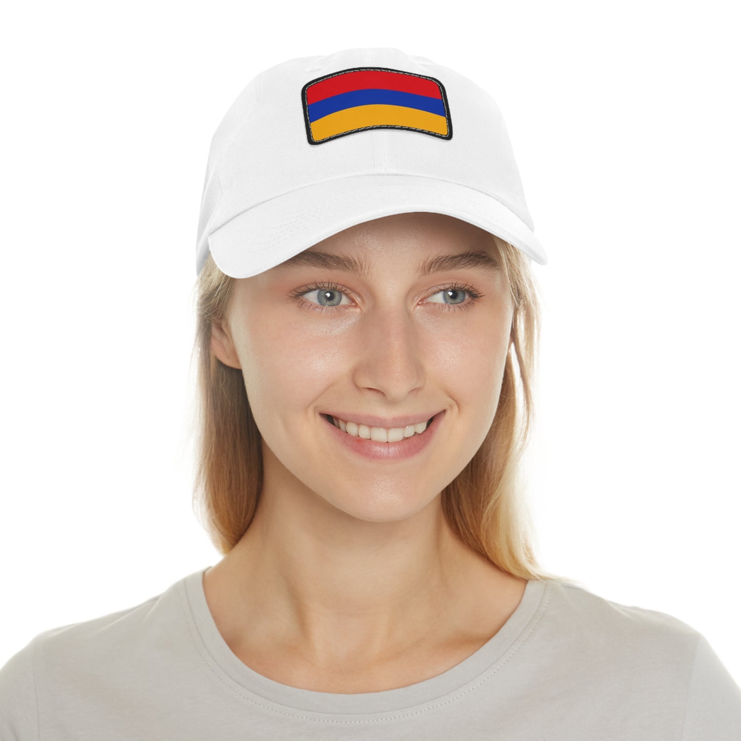 Armenia Leather Patch Hat