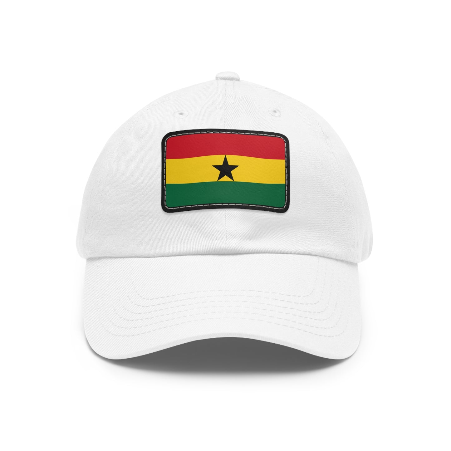 Ghana Leather Patch Hat