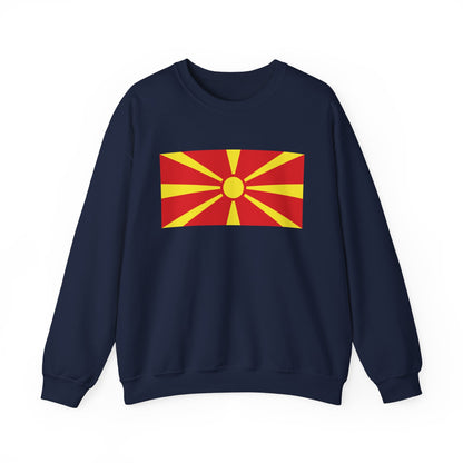 North Macedonia Flag Sweatshirt