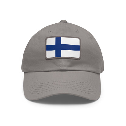 Finland Leather Patch Hat