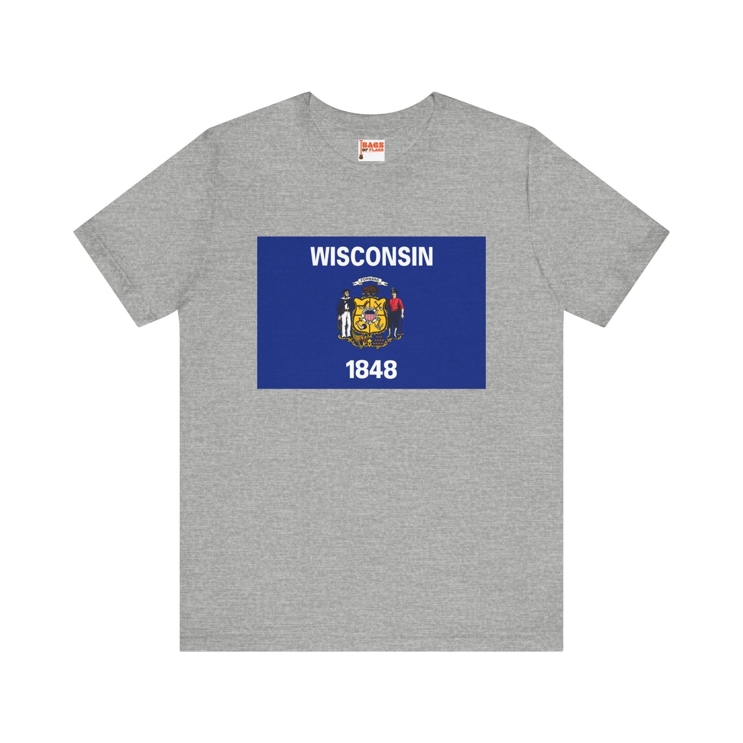 Wisconsin Flag T-shirts