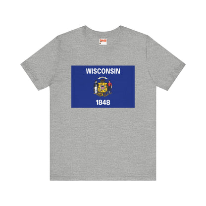 Wisconsin Flag T-shirts