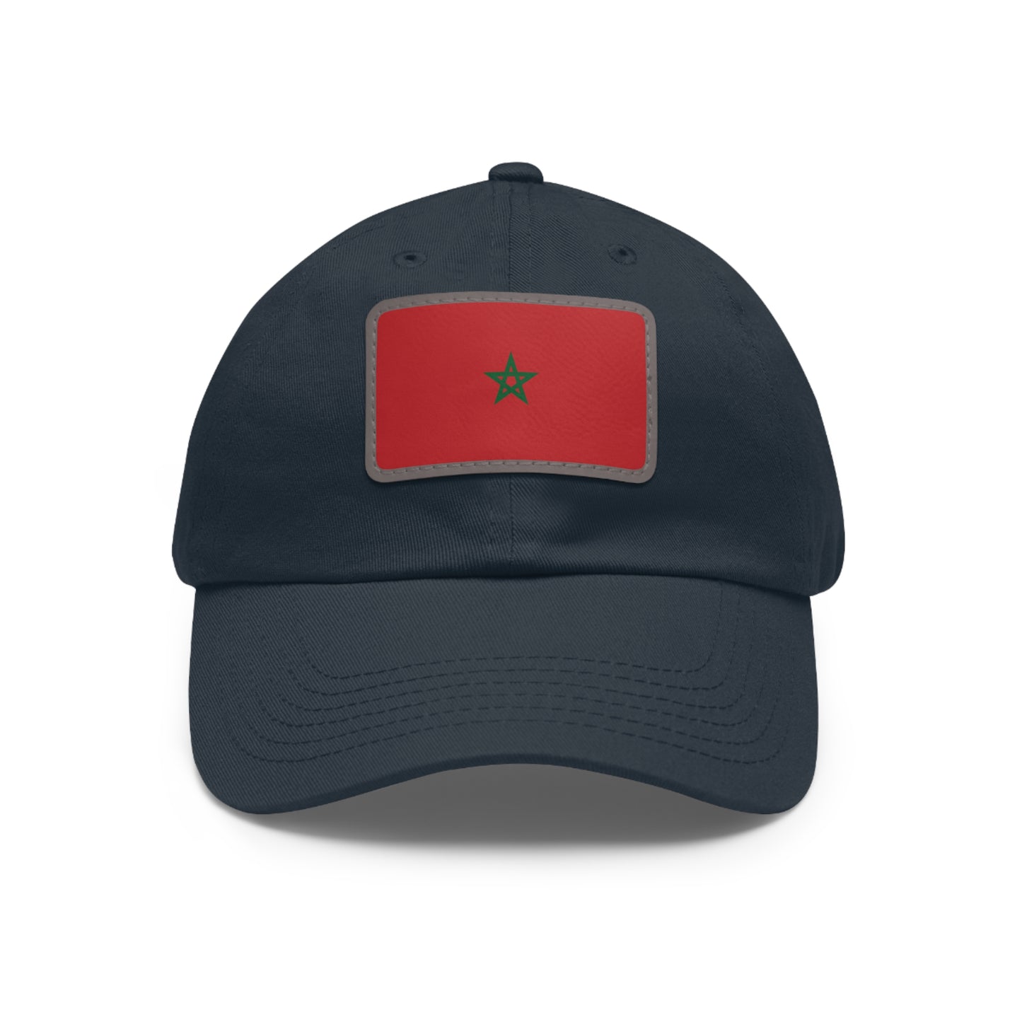 Morocco Leather Patch Hat
