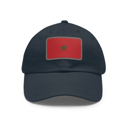 Morocco Leather Patch Hat