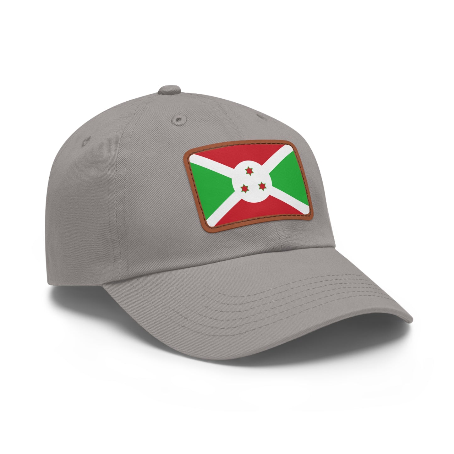 Burundi Leather Patch Hat