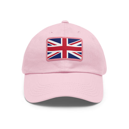 United Kingdom Leather Patch Hat