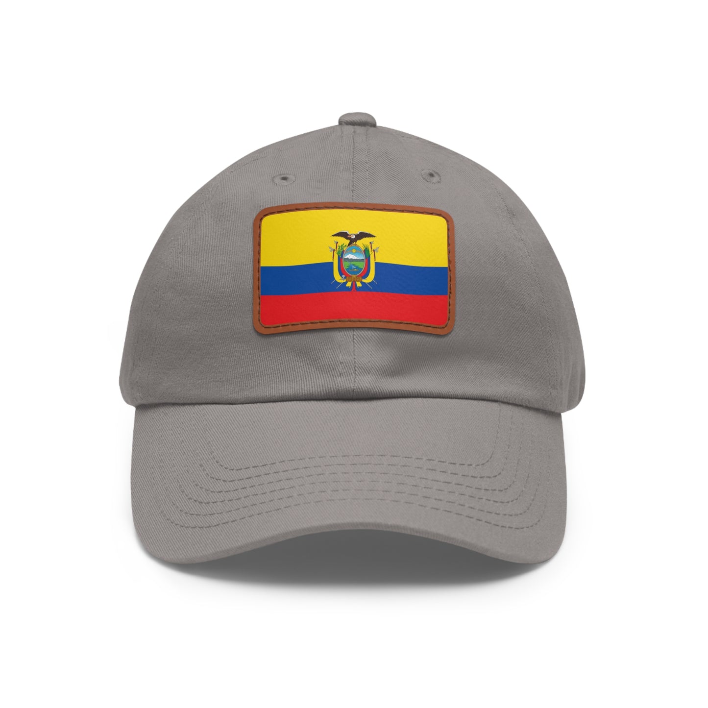 Ecuador Leather Patch Hat