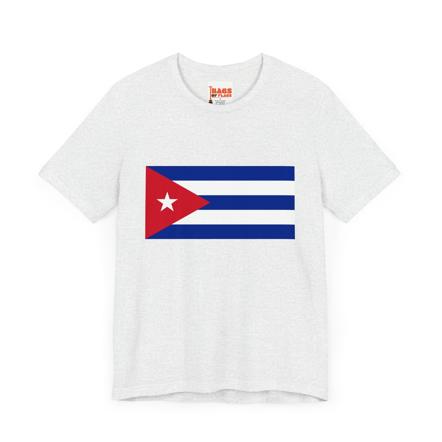 Cuba Flag on T-shirt