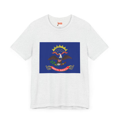 North Dakota Flag T-shirts