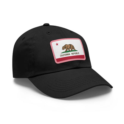 California Leather Patch Hat