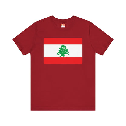 Lebanon Flag on T-shirt