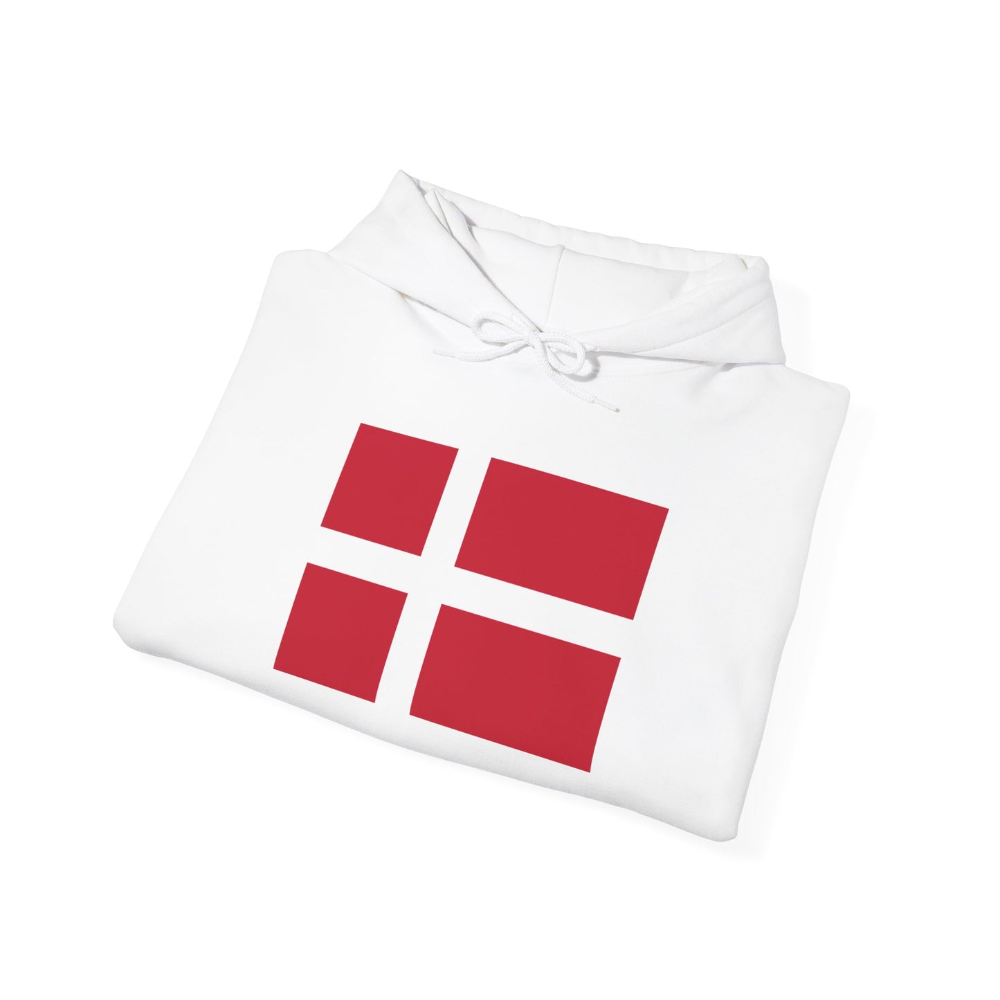 Denmark Flag Hoodies