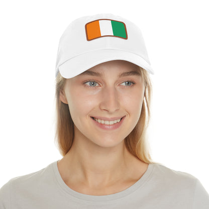 Côte d’Ivoire Leather Patch Hat