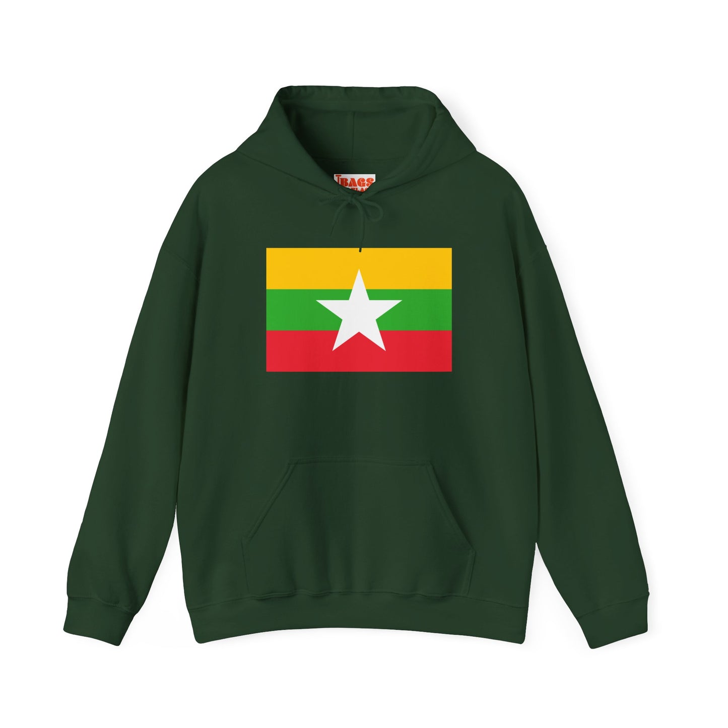 Myanmar Flag Hoodies