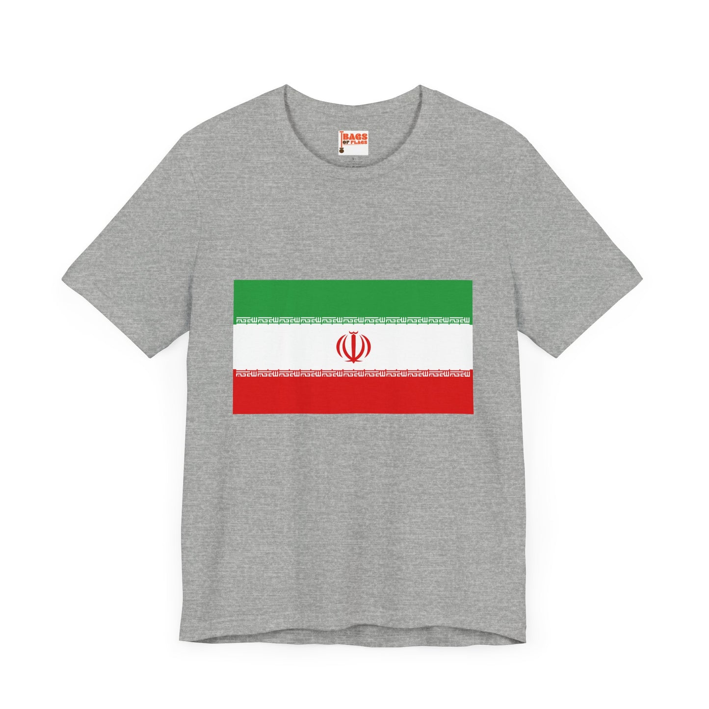 Iran Flag on T-shirt