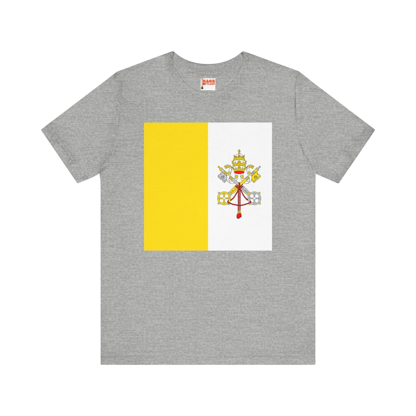Vatican City Flag on T-shirt