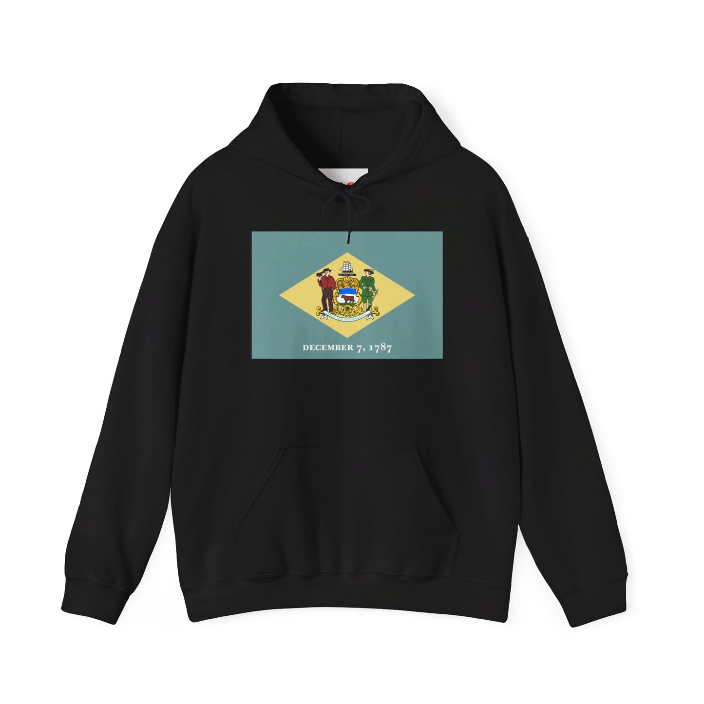 Delaware Flag Hoodies